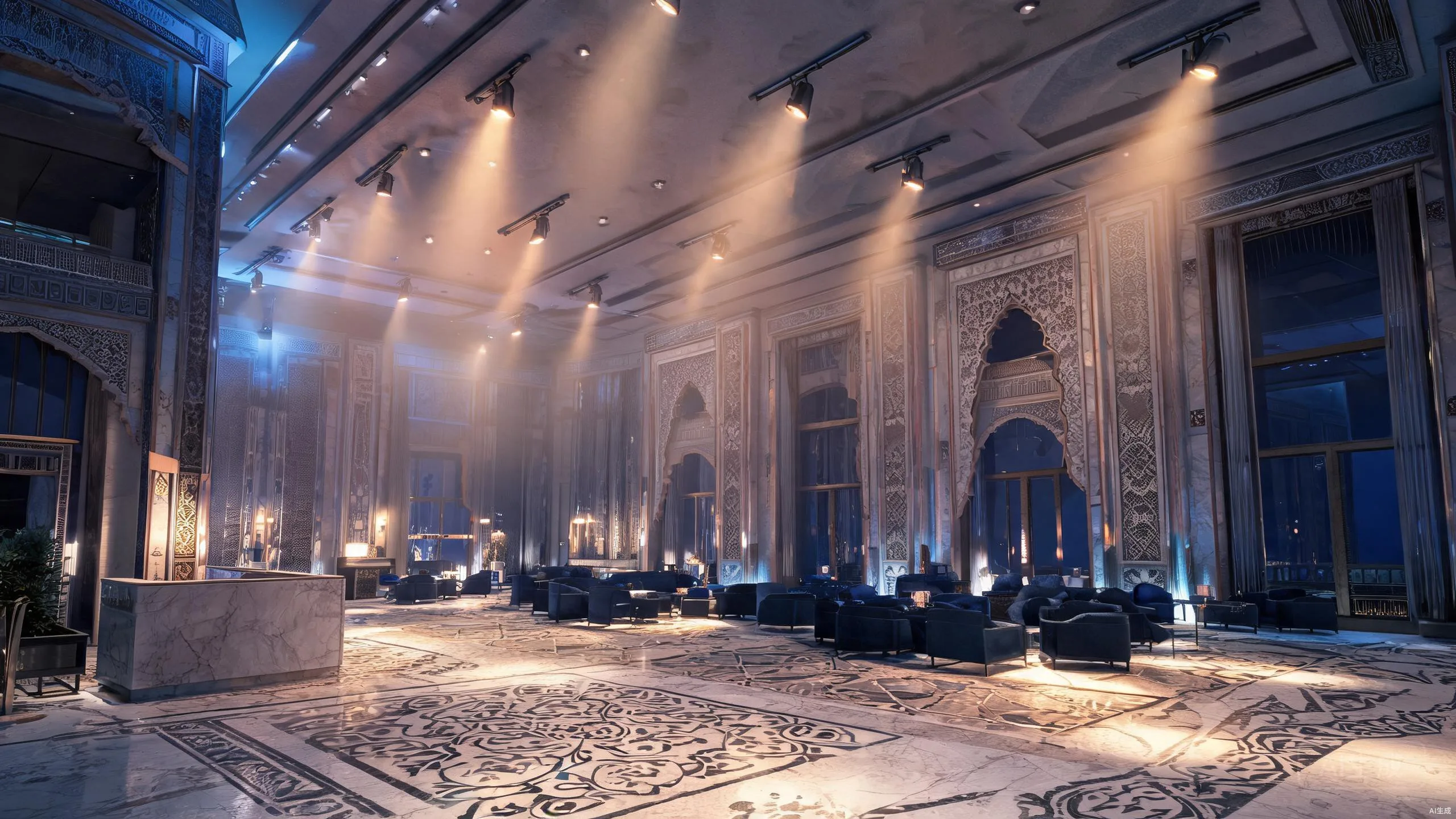 Commercial lighting in Saudi Arabia