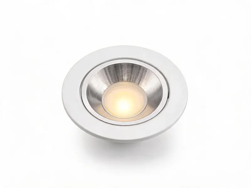 DF Series Commercial LED Downlight — Deep anti-glare UGR<16 design for premium interiors