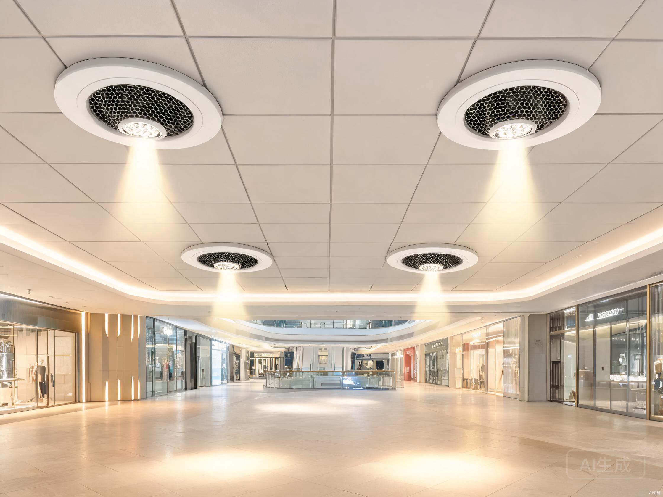 DF Series Commercial LED Downlight application scene