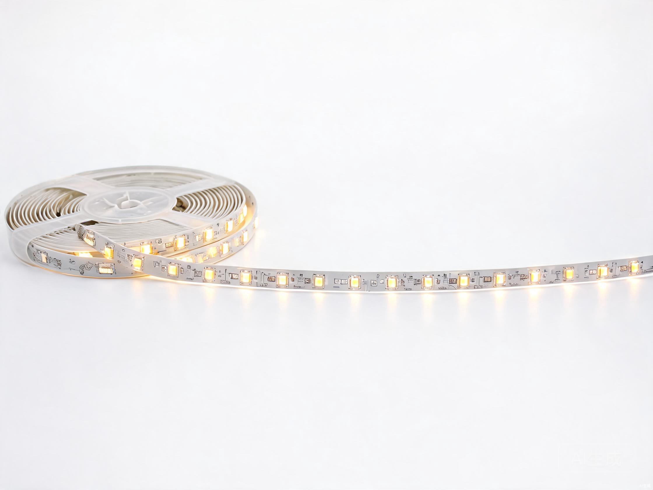 LED Strip Light & Controller System — Breakpoint resume pixel strip with DMX/SPI control