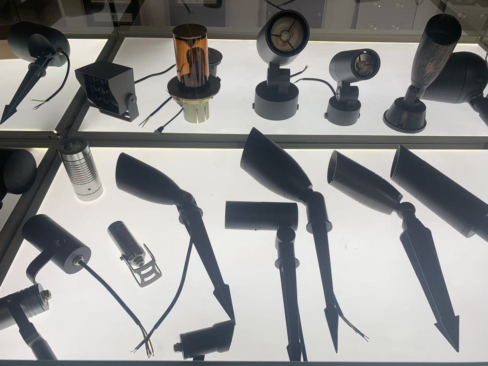 LED Landscape Spike Light — Adjustable spike-mounted spot light with IP67