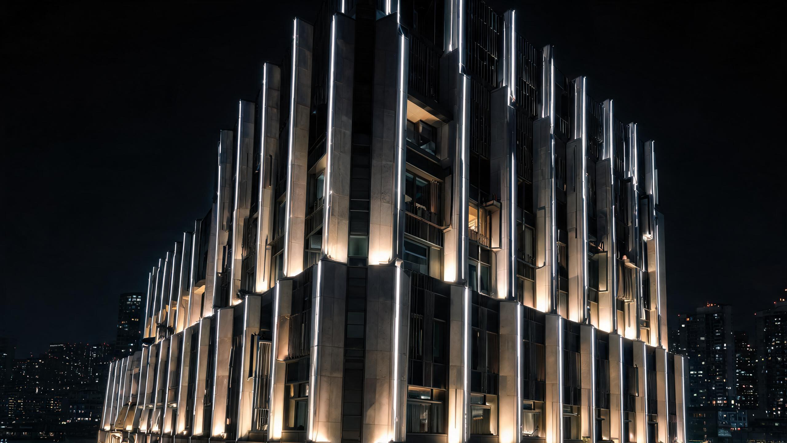 Landscape facade lighting