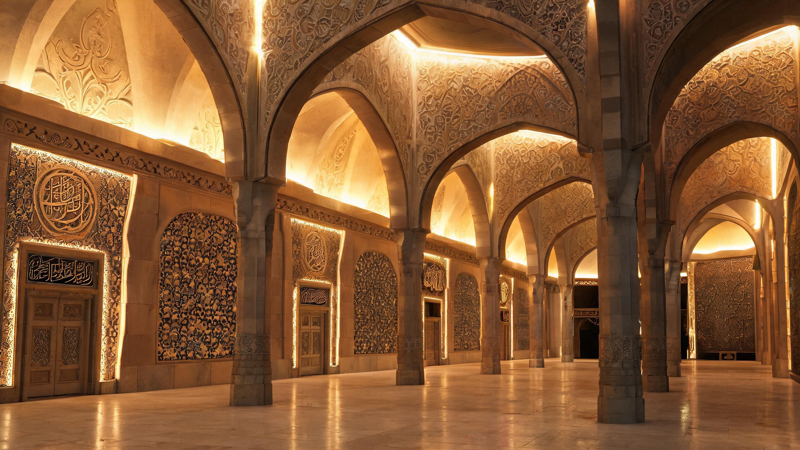 Mosque Islamic lighting design