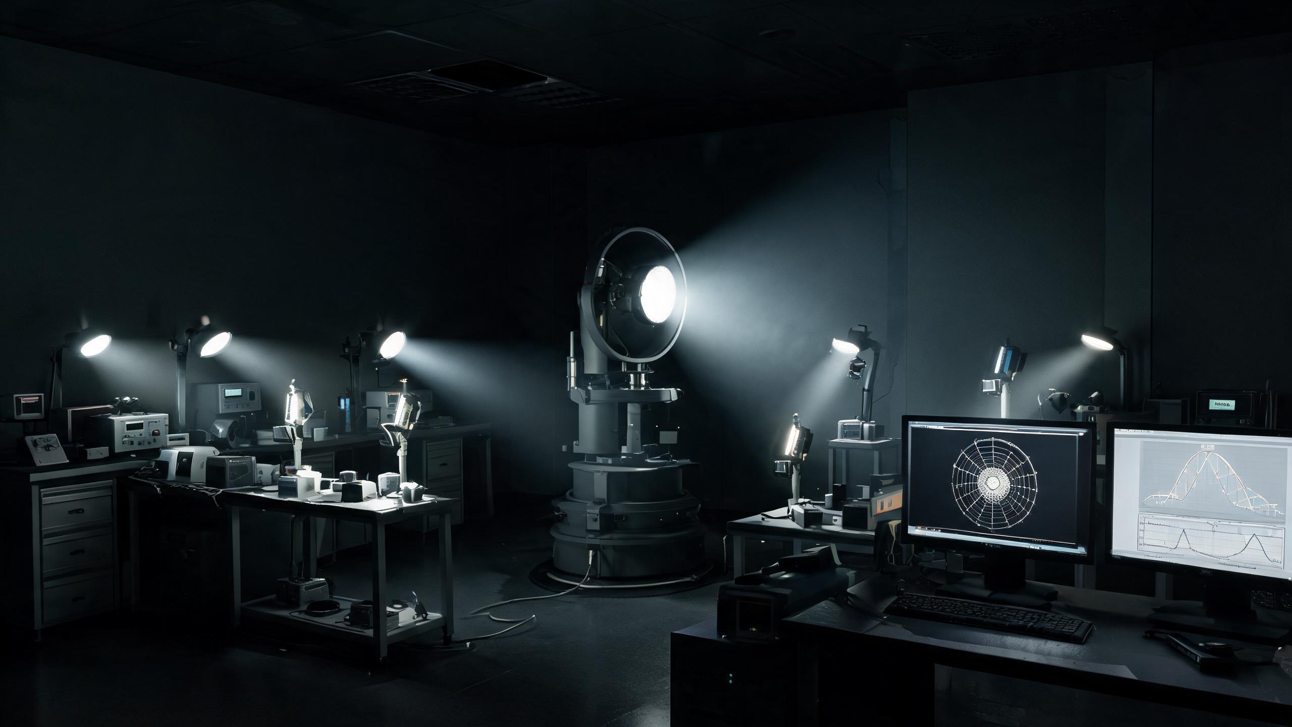 Photometric testing IES files